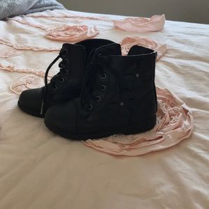 Black boots